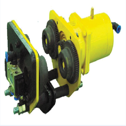 Air motor driven trolley,